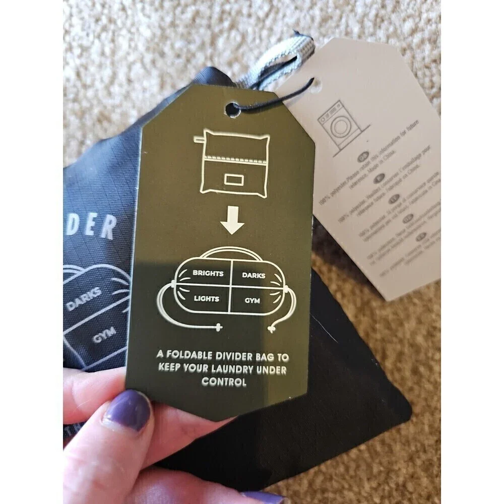Gentleman's Hardware Laundry Divider Bag